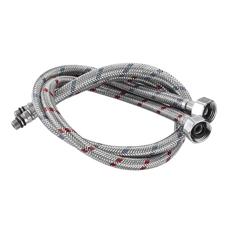 Flexible Hose Braided - 2 Tuyaux de Plomberie Flexibles de