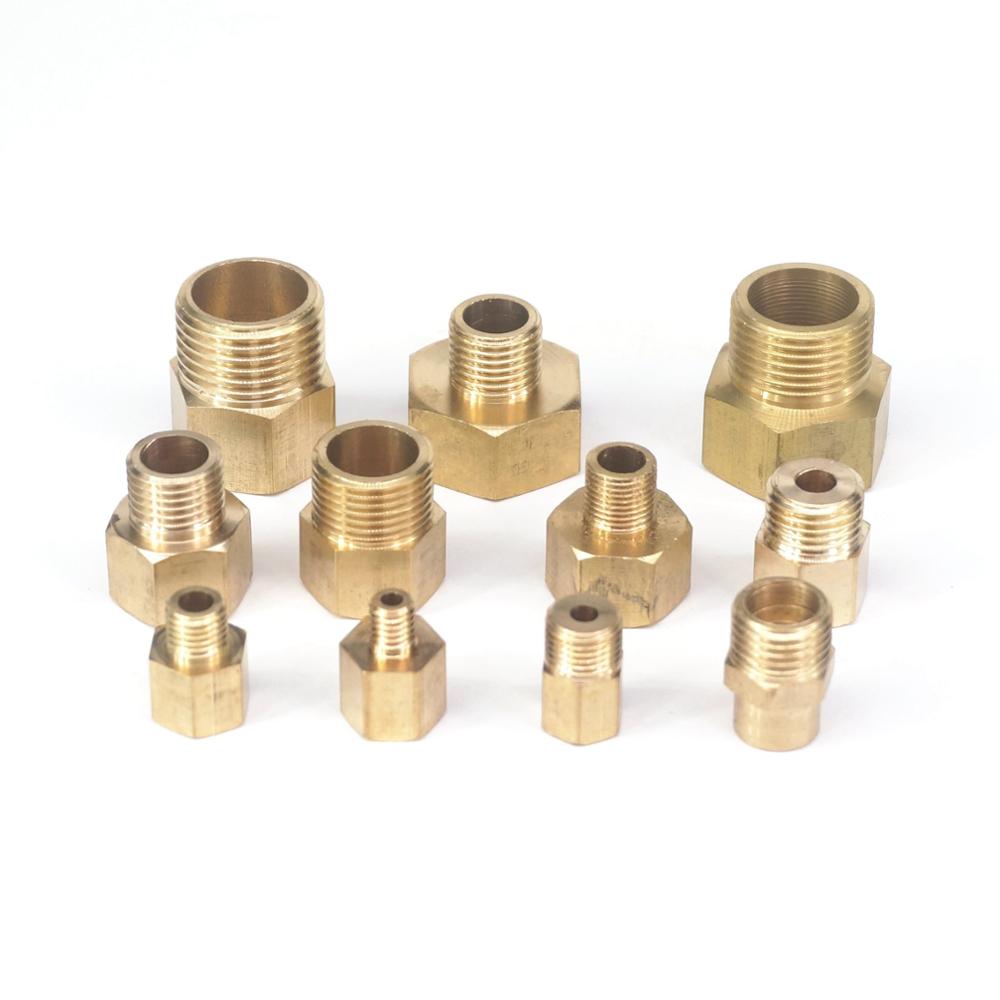 Compression Fitting Brass - LOT 2 réducteurs M10x1 femelle-tailles mâle