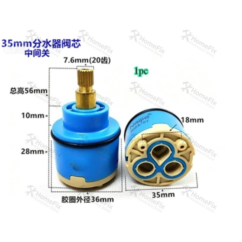 Basin Mixer Cartridge - 1 pièce Cartouche de robinet en
