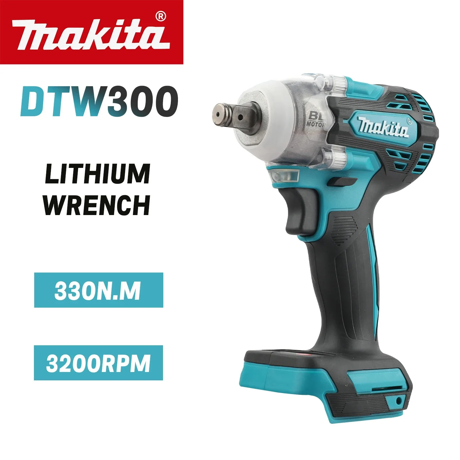 Makita Drill Dtw300 - Clé à chocs sans fil Makita