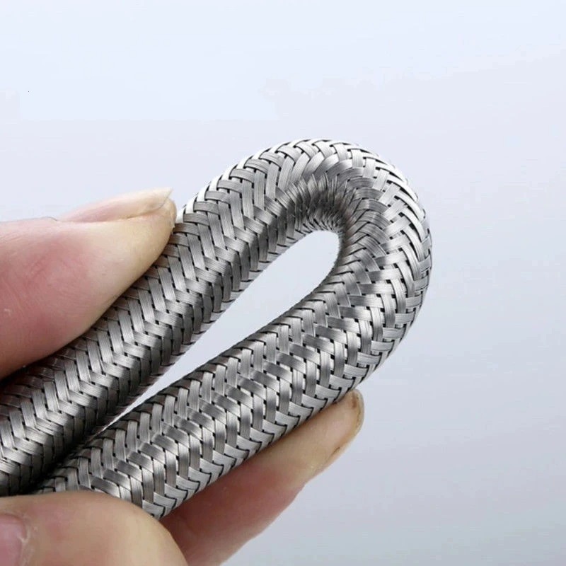 Flexible Hose Braided - Tuyau d'eau tressé en acier inoxydable