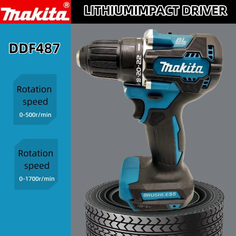 Makita DDF487 Perceuse-visseus - Makita Drill Ddf484 avis et prix