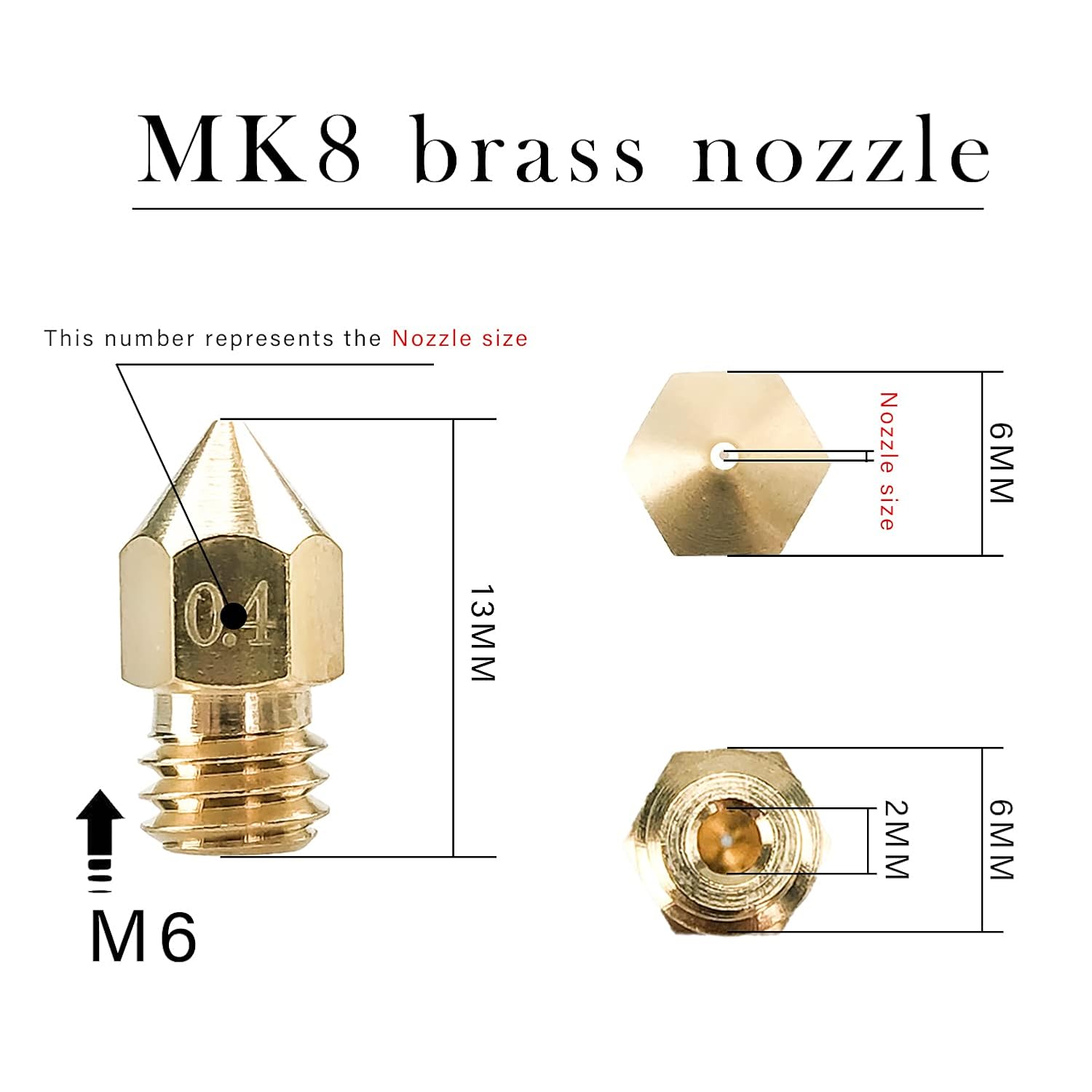 CREALITY 20 pièces MK8 buse en - Creality Printer K1 avis et prix