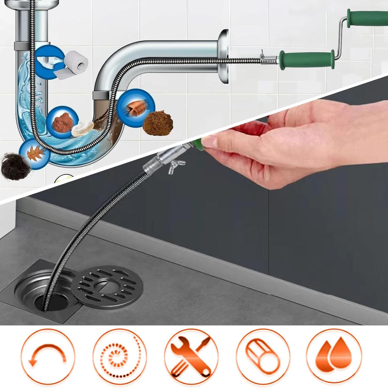 Déboucheur de canalisation fle - Drain Snake Flexible avis et prix