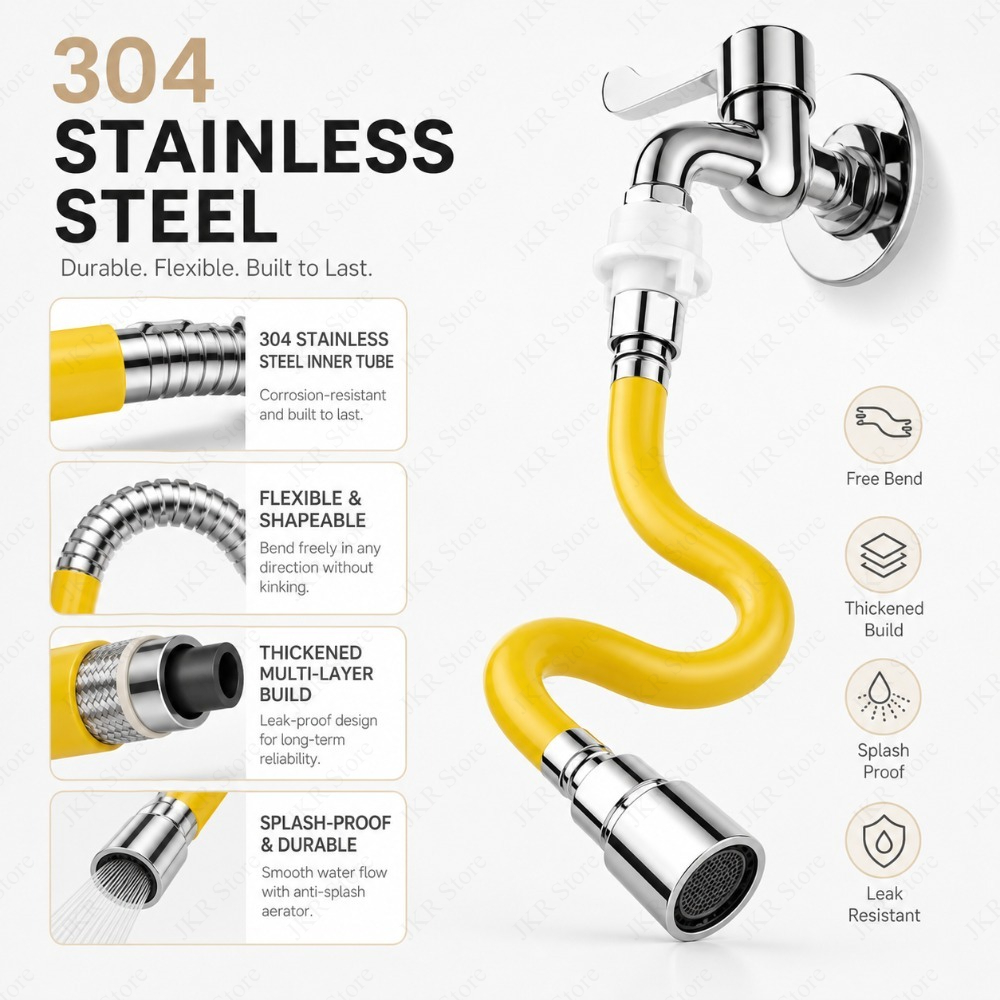 Prolongateur de Robinet Réglab - Flexible Hose Braided avis et prix