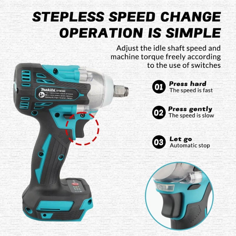 Clé à chocs sans fil Makita DT - Makita Drill Dtw300 avis et prix
