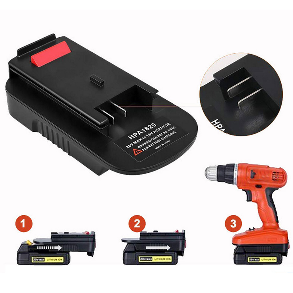 Adaptateur de remplacement HPA - Black+Decker Tool 20V Max avis et prix