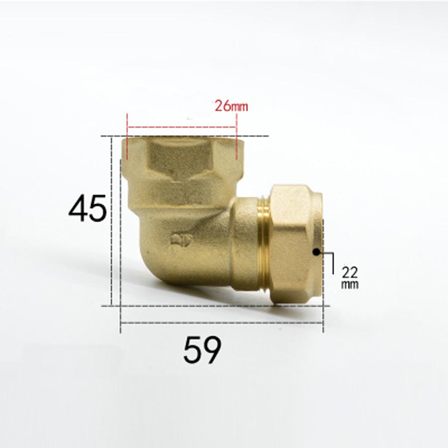 Raccord de Compression coude e - Compression Fitting Brass avis et prix