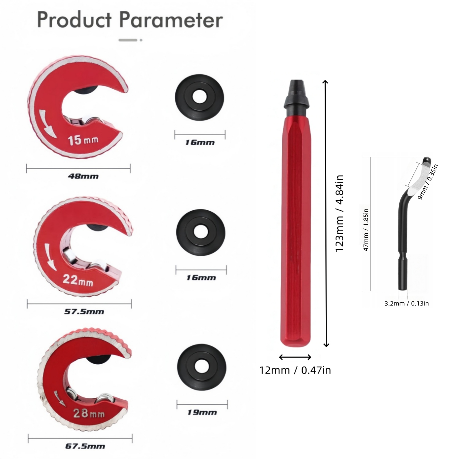 Ensemble de coupe-tuyaux en cu - Pipe Cutter Ratchet avis et prix