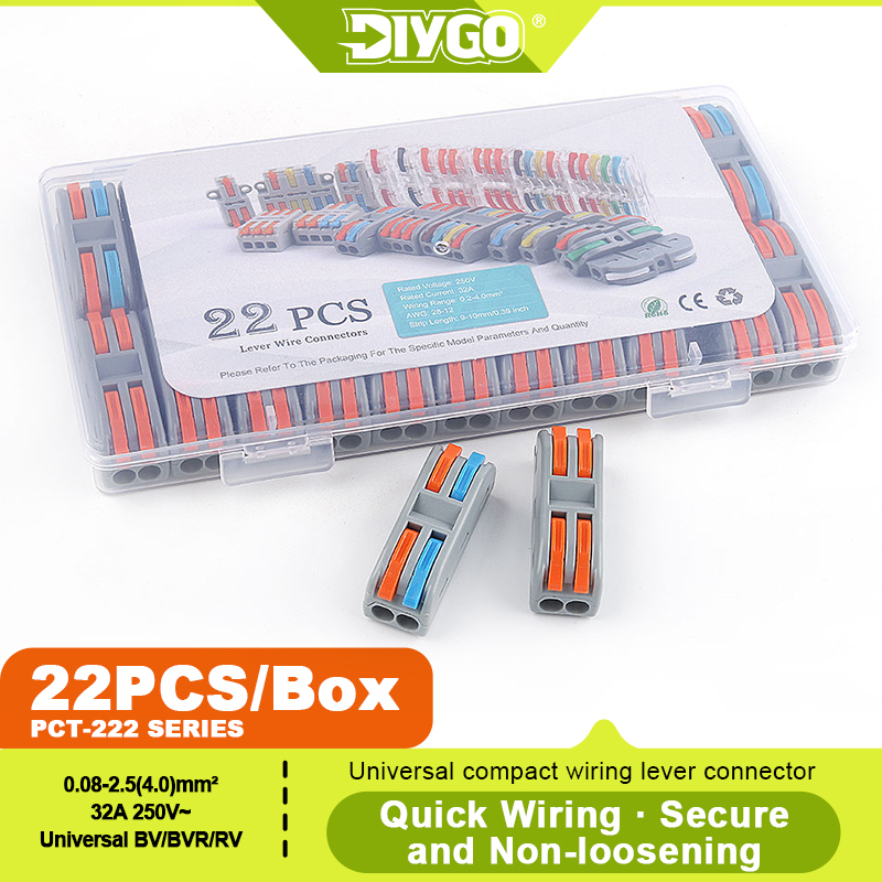 DIY GO 22 connecteurs de câble - Push Fit Connector avis et prix