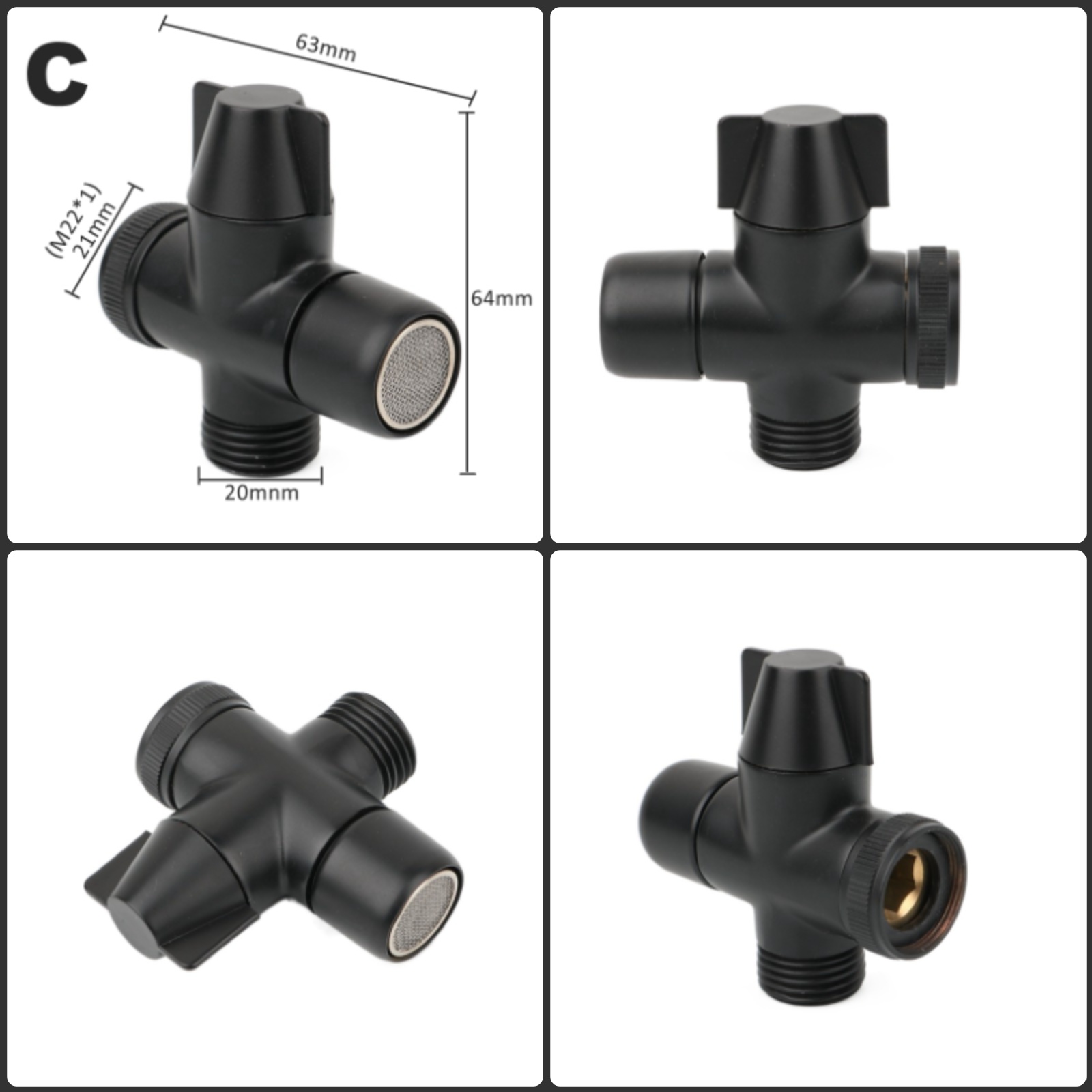 Adaptateur de bras de douche e - Shower Valve Cartridge avis et prix