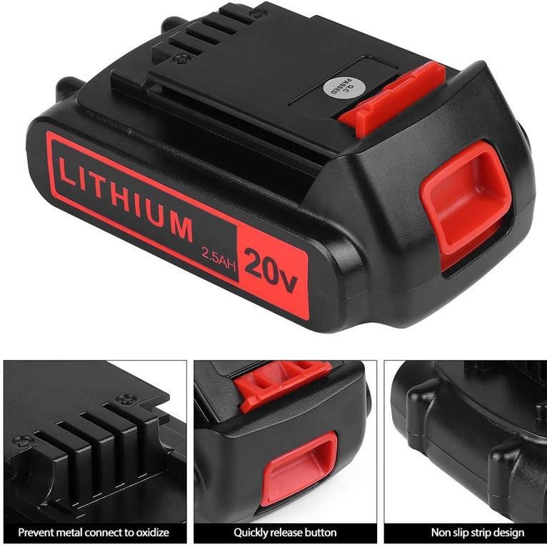 Batterie au lithium 3000mAh 20 - Black+Decker Tool 20V Max avis et prix